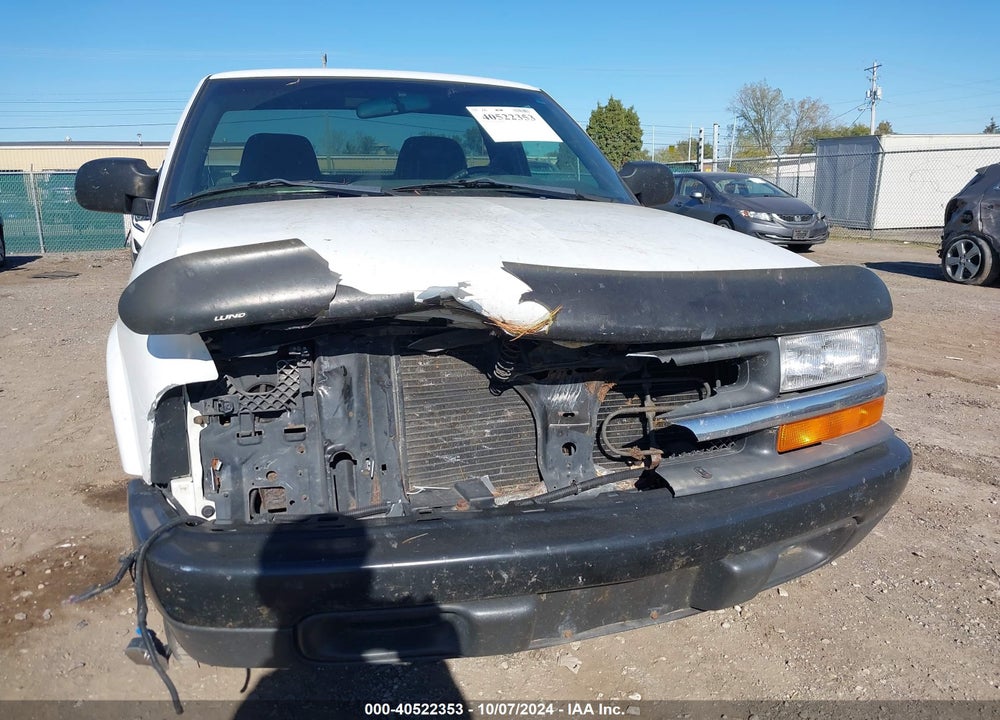 1999 CHEVROLET S-10 VIN: 1GCCS1443XK214361