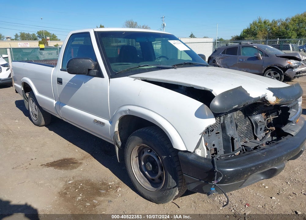 1999 CHEVROLET S-10 VIN: 1GCCS1443XK214361