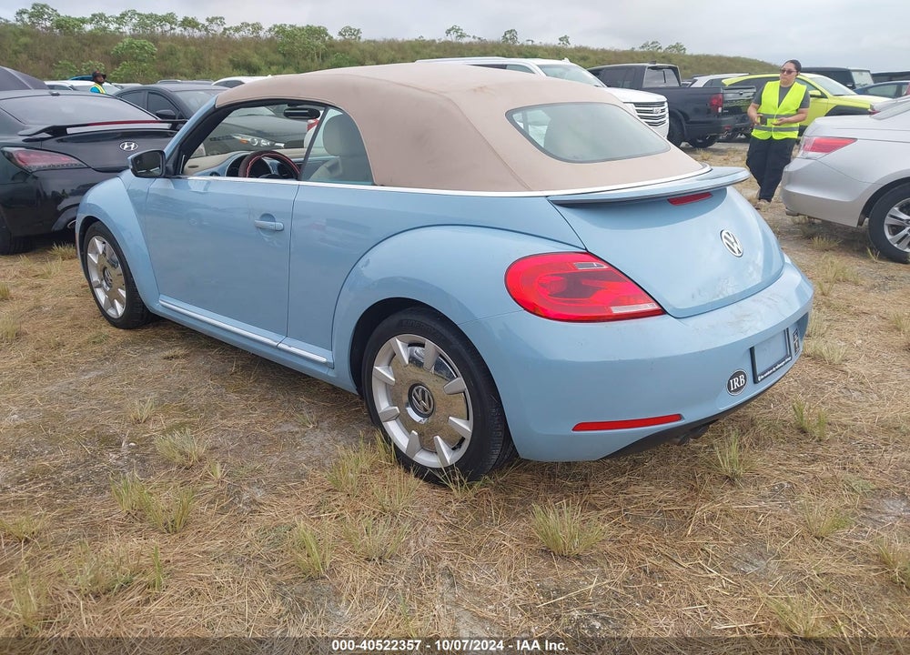 2015 VOLKSWAGEN BEETLE 1.8T VIN: 3VW517AT2FM818692