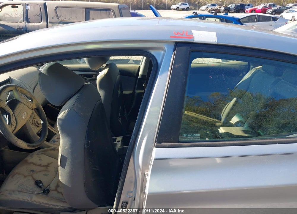 2013 HYUNDAI ELANTRA GLS VIN: KMHDH4AE3DU664072