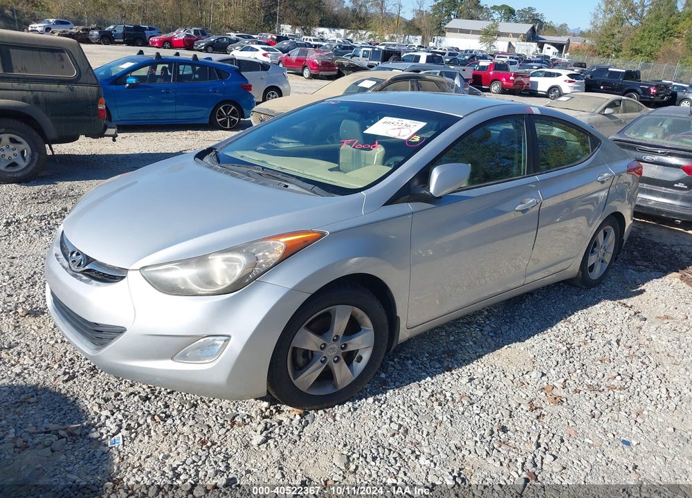 2013 HYUNDAI ELANTRA GLS VIN: KMHDH4AE3DU664072