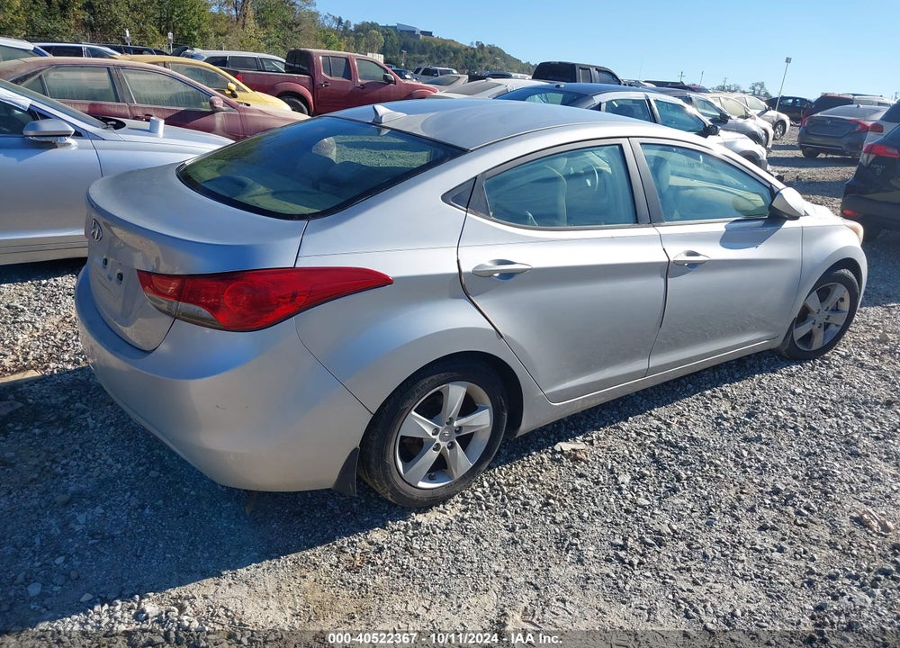 2013 HYUNDAI ELANTRA GLS VIN: KMHDH4AE3DU664072