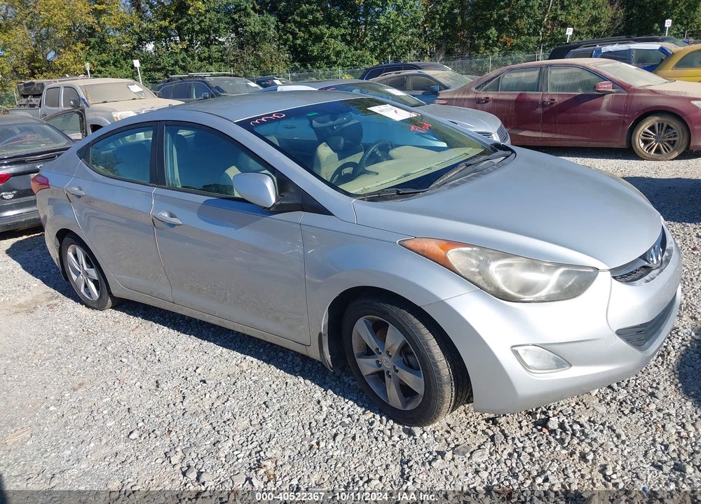2013 HYUNDAI ELANTRA GLS VIN: KMHDH4AE3DU664072