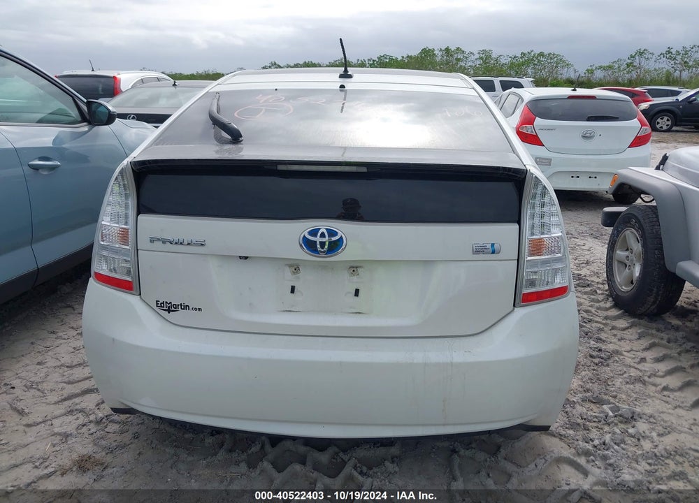 2010 TOYOTA PRIUS IV VIN: JTDKN3DU5A0017015