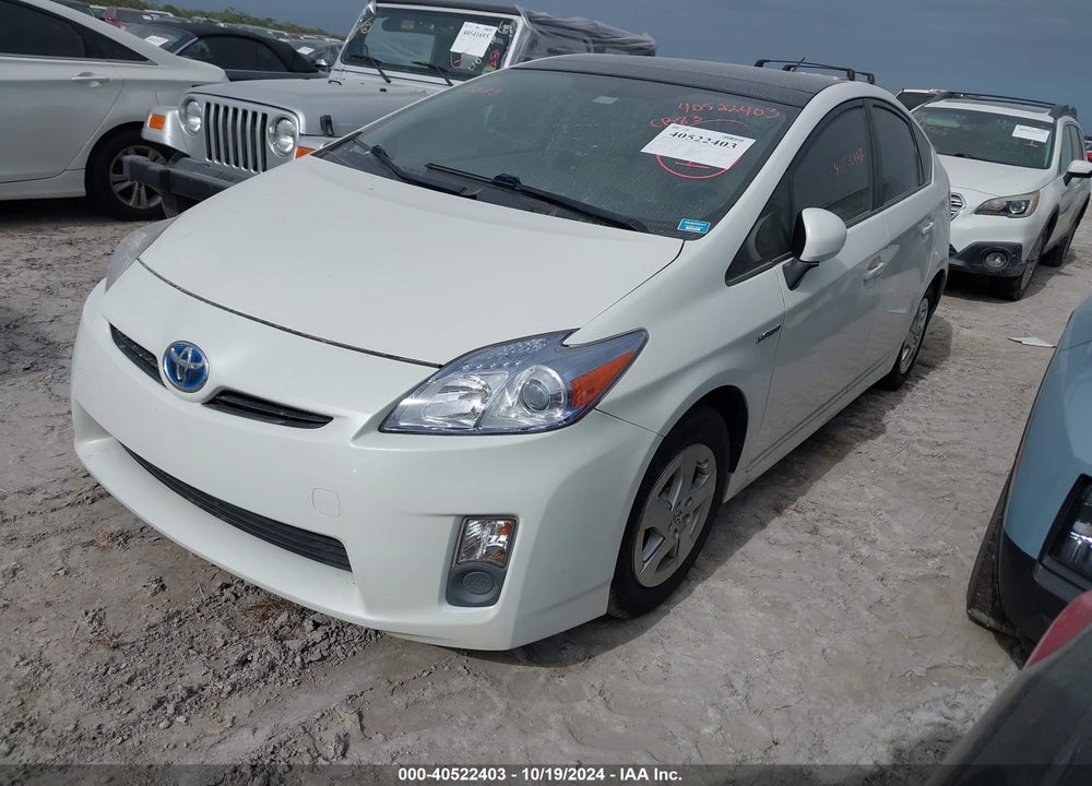 2010 TOYOTA PRIUS IV VIN: JTDKN3DU5A0017015