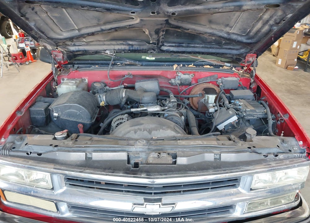 1997 CHEVROLET K1500 FLEETSIDE VIN: 2GCEK19R7V1291485