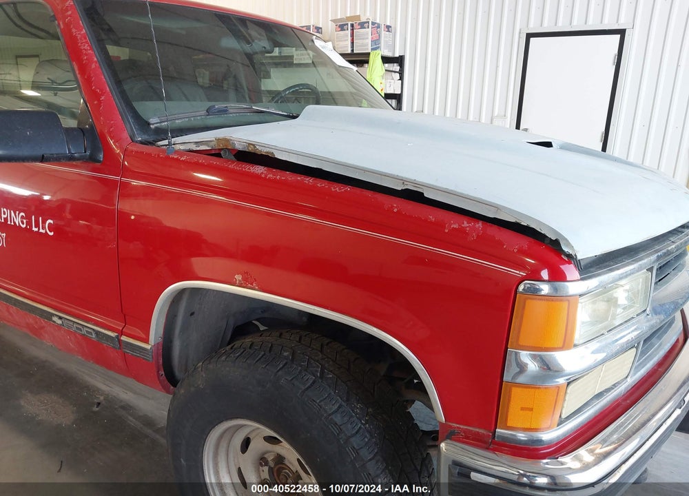 1997 CHEVROLET K1500 FLEETSIDE VIN: 2GCEK19R7V1291485