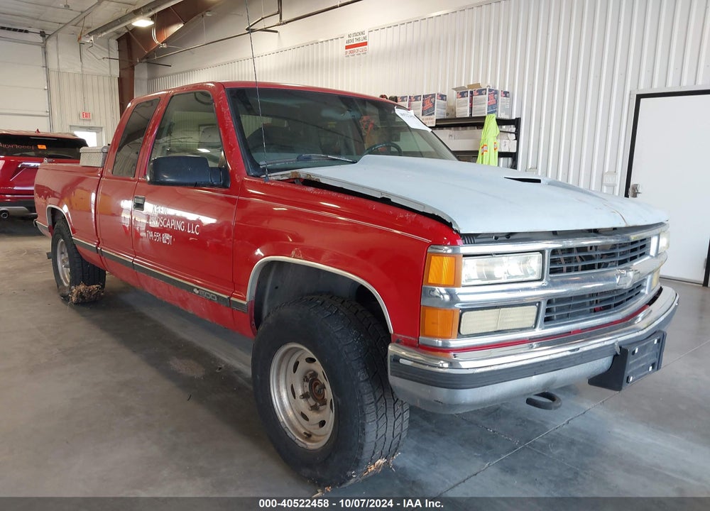 1997 CHEVROLET K1500 FLEETSIDE VIN: 2GCEK19R7V1291485