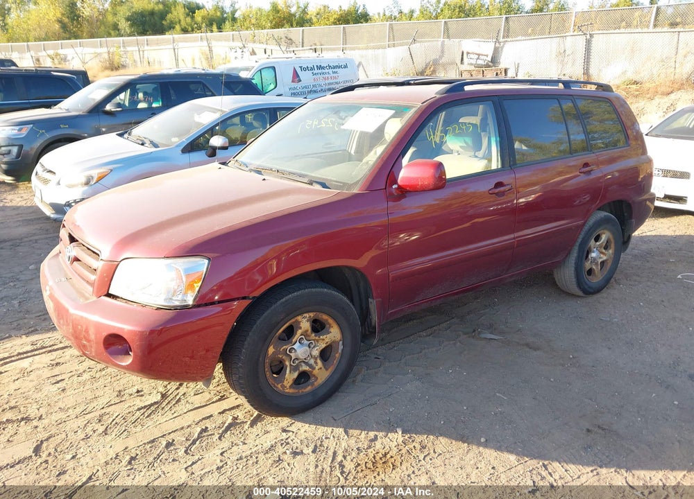 2004 TOYOTA HIGHLANDER VIN: JTEGD21A140079878