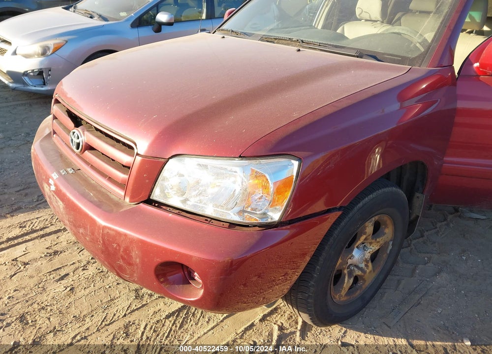2004 TOYOTA HIGHLANDER VIN: JTEGD21A140079878