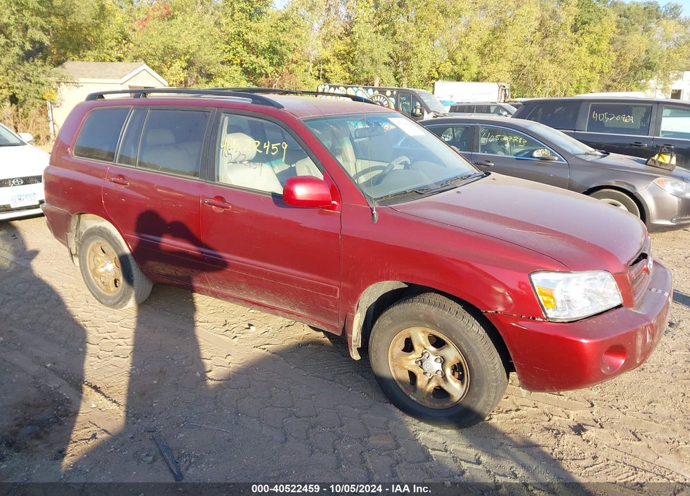 2004 TOYOTA HIGHLANDER VIN: JTEGD21A140079878