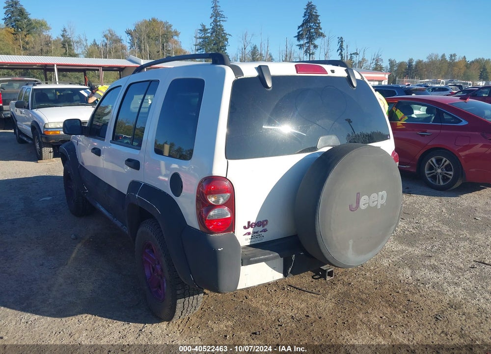 2007 JEEP LIBERTY SPORT VIN: 1J8GL48K97W587074