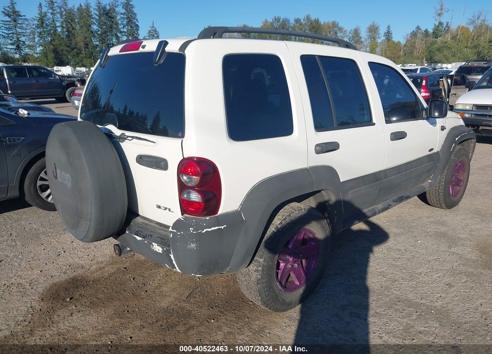 2007 JEEP LIBERTY SPORT VIN: 1J8GL48K97W587074