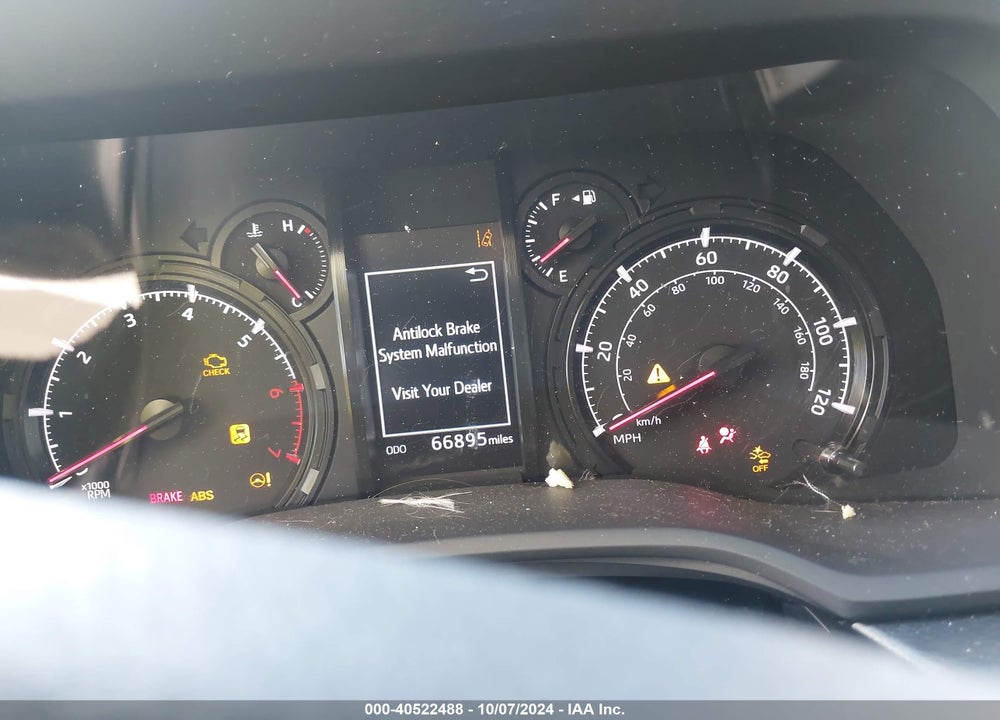2020 TOYOTA 4RUNNER SR5 PREMIUM VIN: JTEBU5JR4L5795466