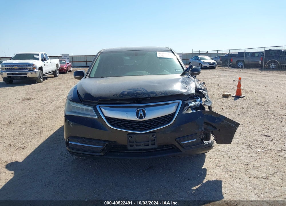 2014 ACURA MDX VIN: 5FRYD4H24EB008095