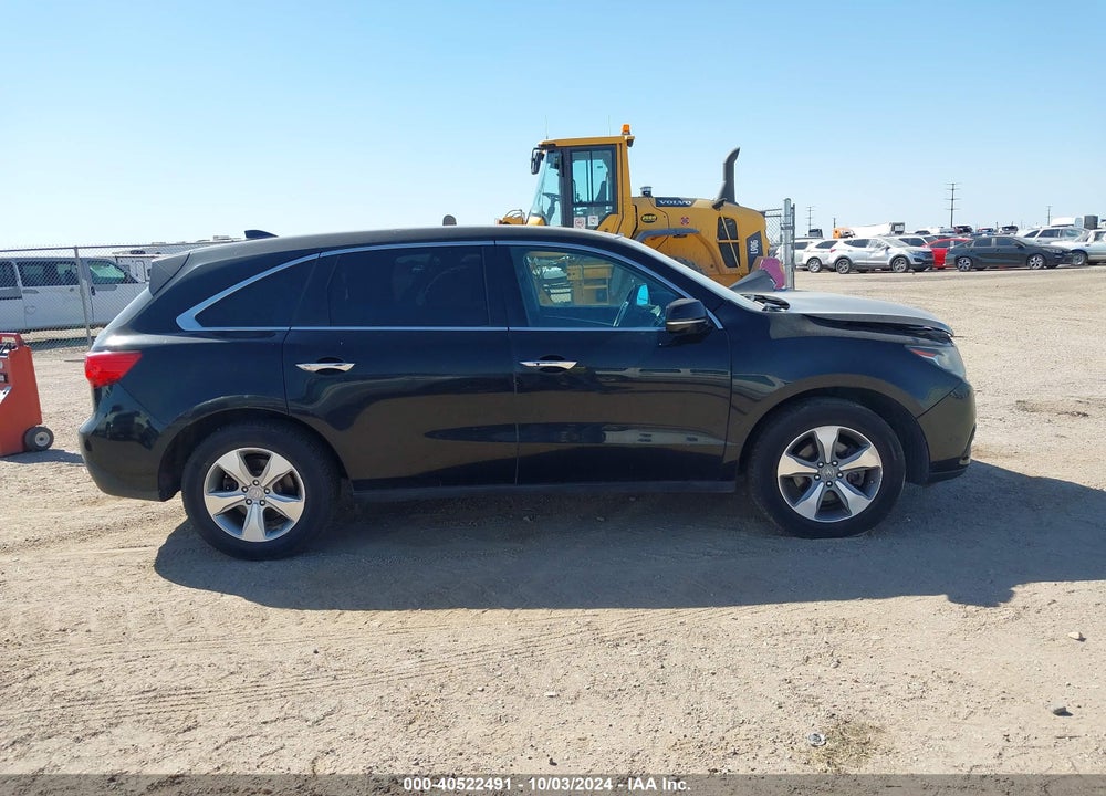 2014 ACURA MDX VIN: 5FRYD4H24EB008095