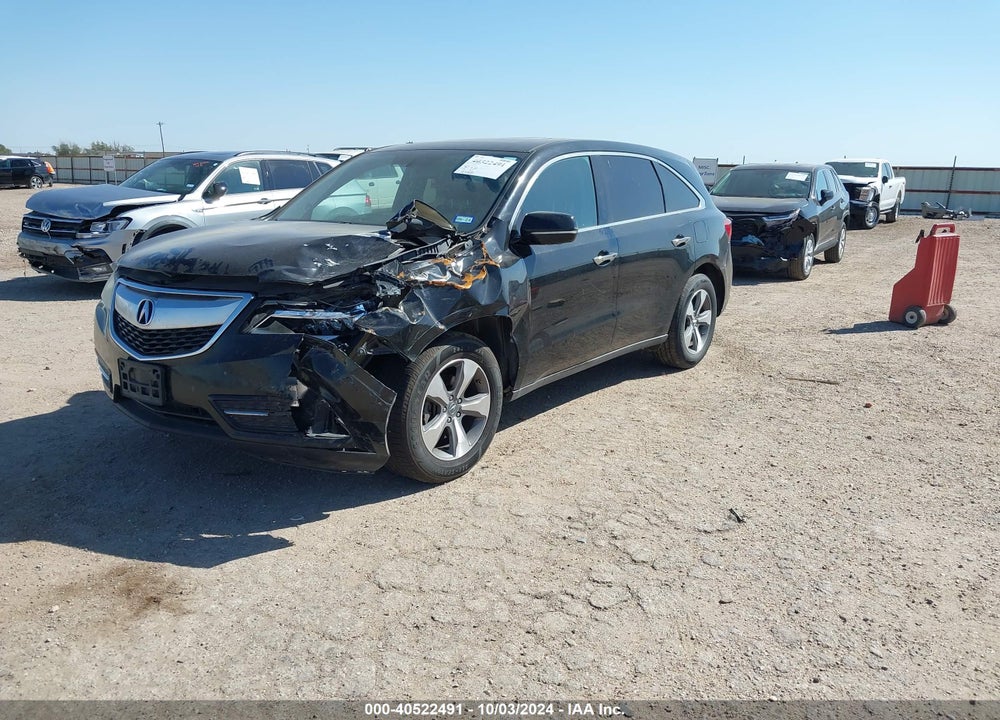2014 ACURA MDX VIN: 5FRYD4H24EB008095