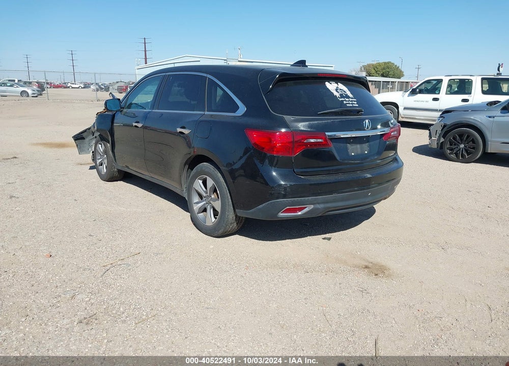 2014 ACURA MDX VIN: 5FRYD4H24EB008095