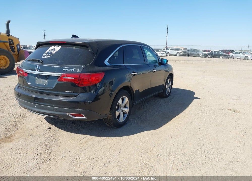 2014 ACURA MDX VIN: 5FRYD4H24EB008095
