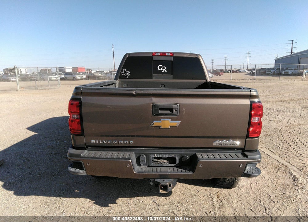 2015 CHEVROLET SILVERADO 2500HD BUILT AFTER AUG 14 HIGH COUNTRY VIN: 1GC1KXE84FF611421