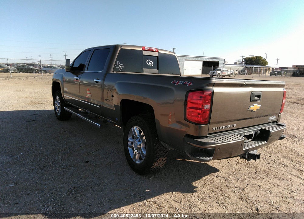 2015 CHEVROLET SILVERADO 2500HD BUILT AFTER AUG 14 HIGH COUNTRY VIN: 1GC1KXE84FF611421