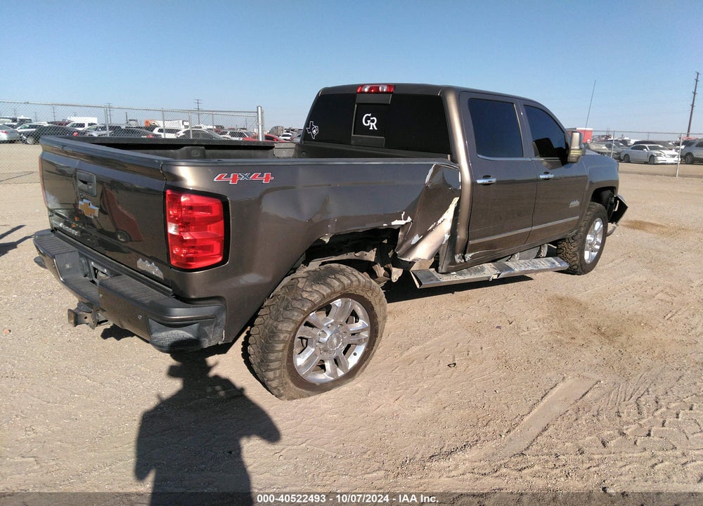 2015 CHEVROLET SILVERADO 2500HD BUILT AFTER AUG 14 HIGH COUNTRY VIN: 1GC1KXE84FF611421