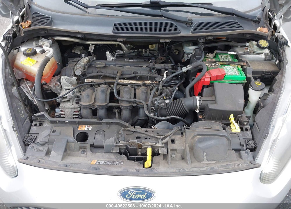 2016 FORD FIESTA VIN: 3FADP4EJ7GM165644