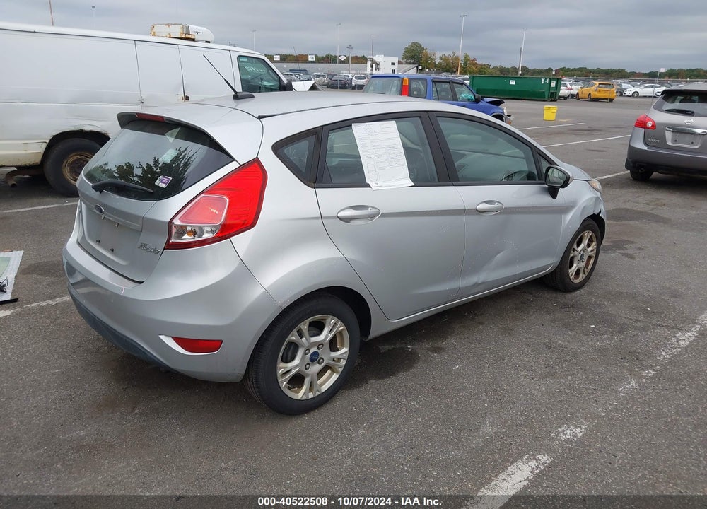 2016 FORD FIESTA VIN: 3FADP4EJ7GM165644