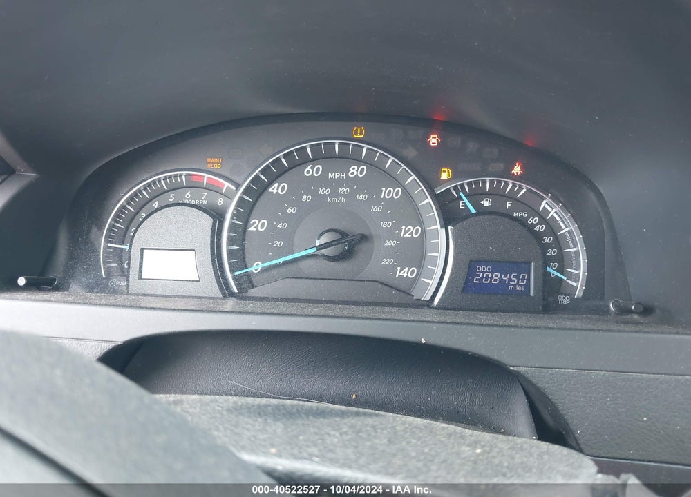 2013 TOYOTA CAMRY XLE VIN: 4T4BF1FK5DR330870