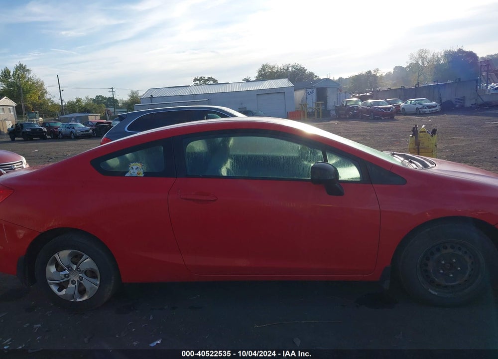 2013 HONDA CIVIC LX VIN: 2HGFG3B5XDH513663