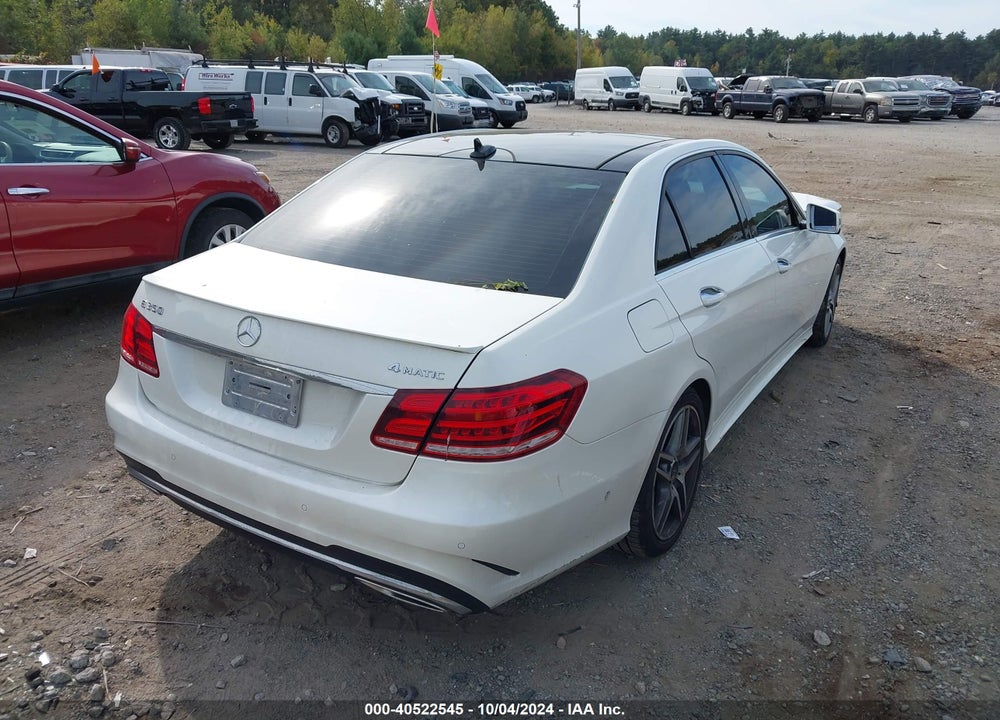 2014 MERCEDES-BENZ E 350 VIN: WDDHF8JB5EA927115