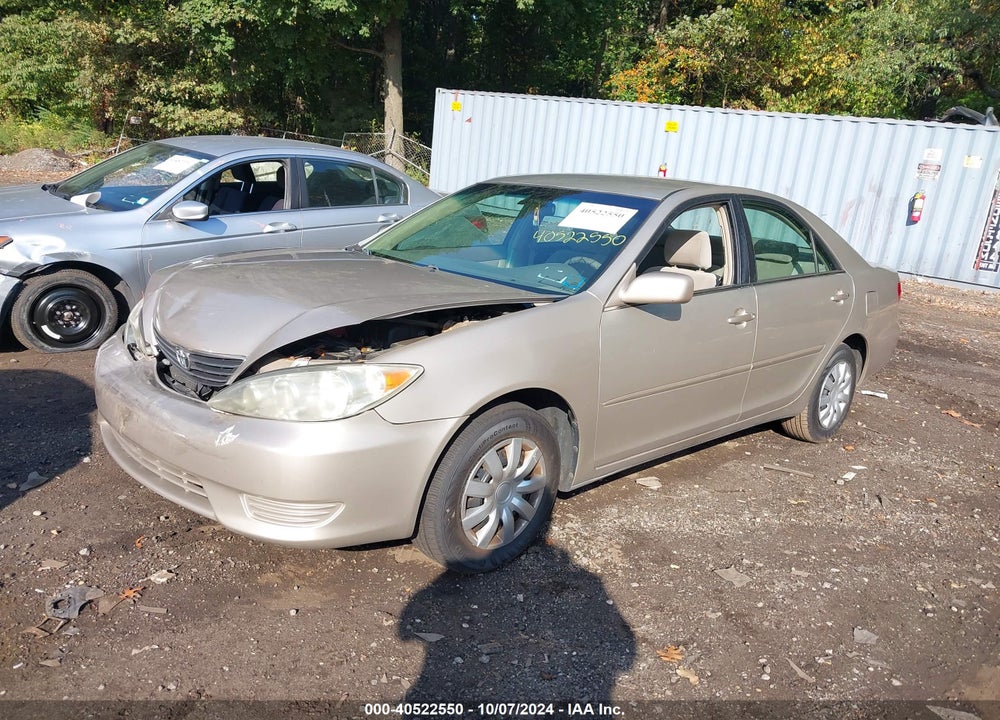 2005 TOYOTA CAMRY LE VIN: 4T1BE32K55U399073