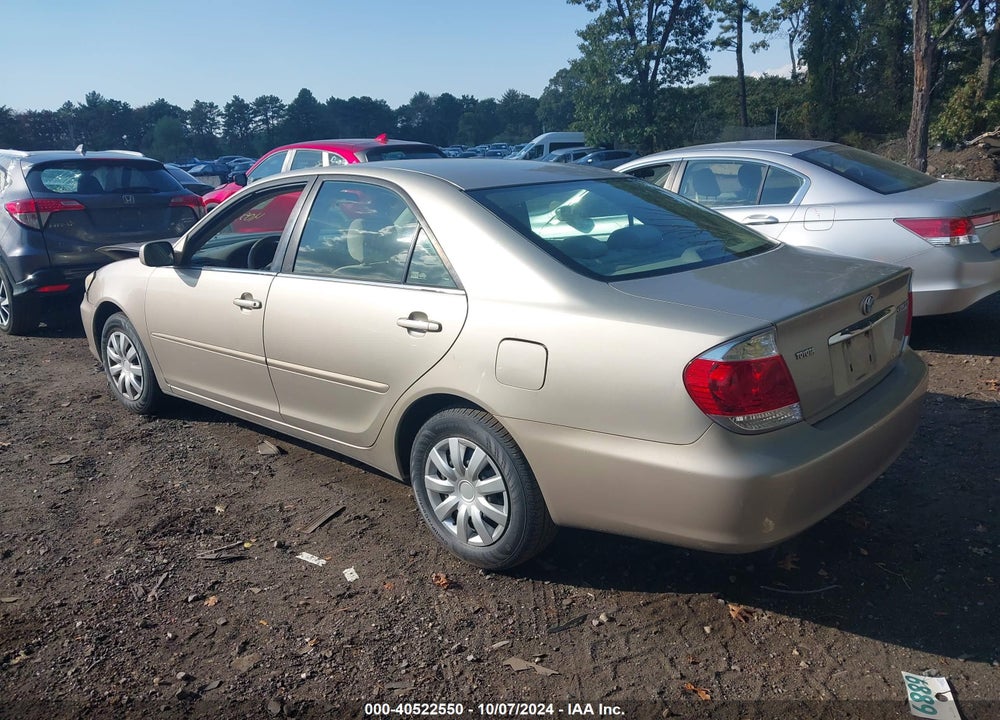 2005 TOYOTA CAMRY LE VIN: 4T1BE32K55U399073