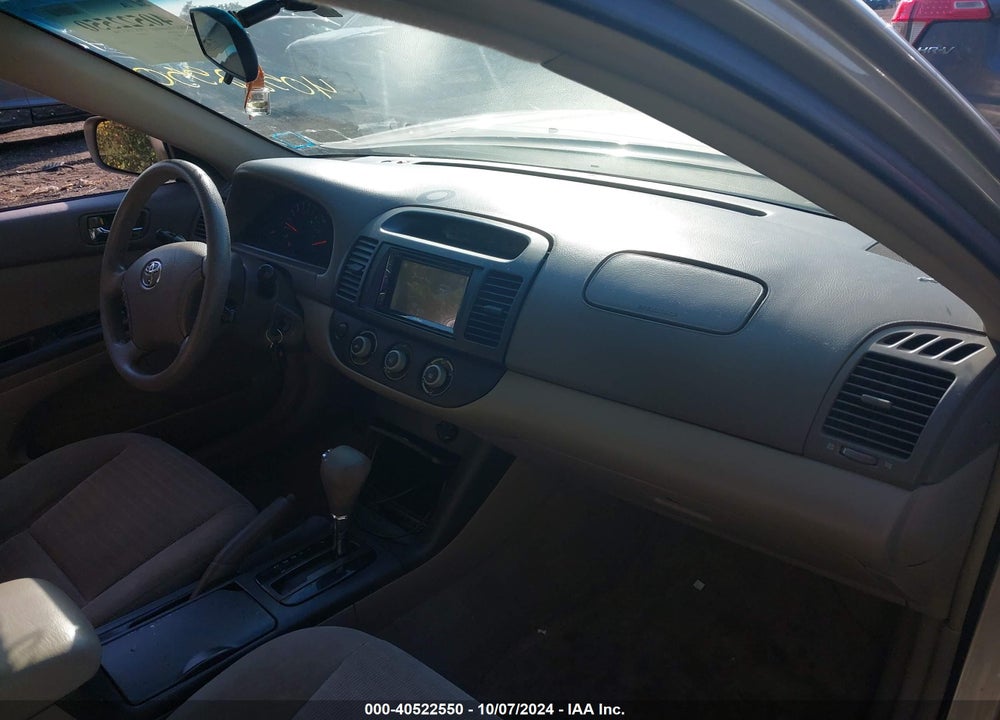 2005 TOYOTA CAMRY LE VIN: 4T1BE32K55U399073