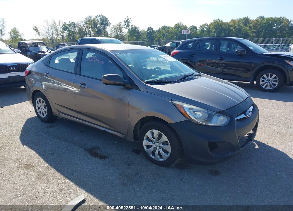2013 HYUNDAI ACCENT GLS VIN: KMHCT4AE2DU441273