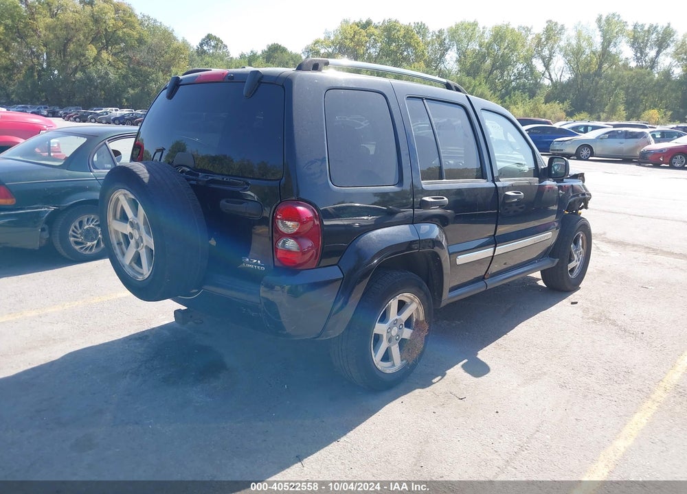 2007 JEEP LIBERTY LIMITED EDITION VIN: 1J4GL58K47W644045