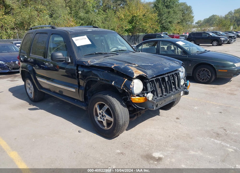 2007 JEEP LIBERTY LIMITED EDITION VIN: 1J4GL58K47W644045