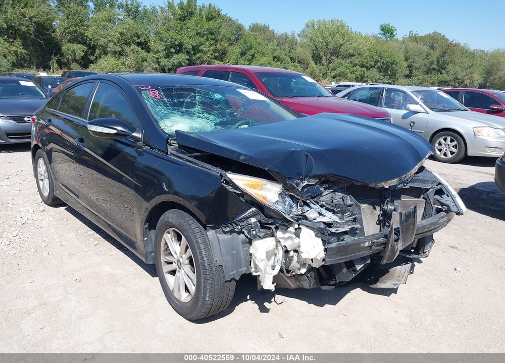 2014 HYUNDAI SONATA GLS VIN: 5NPEB4AC5EH850748