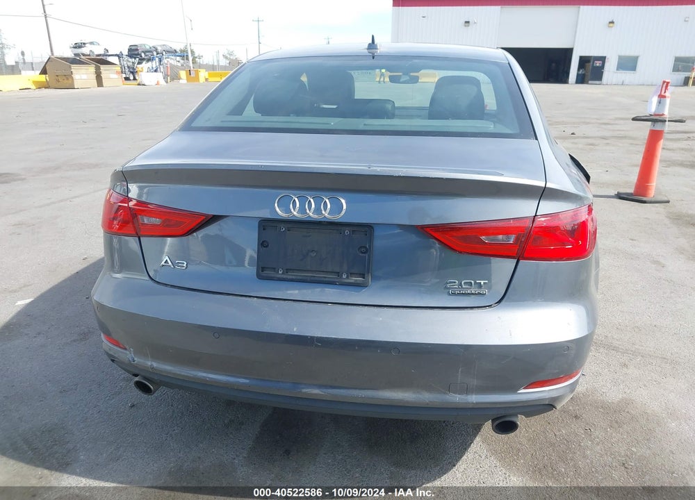 2016 AUDI A3 2.0T PREMIUM VIN: WAUB8GFF0G1028906