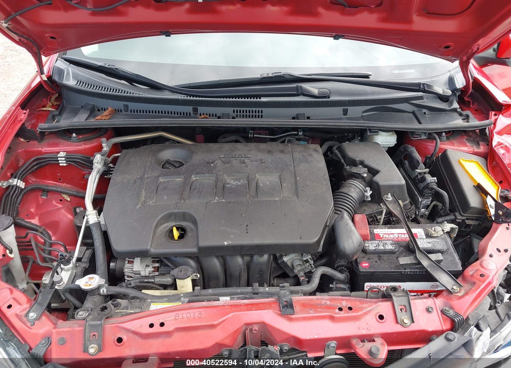 2019 TOYOTA COROLLA LE VIN: 2T1BURHE5KC202827