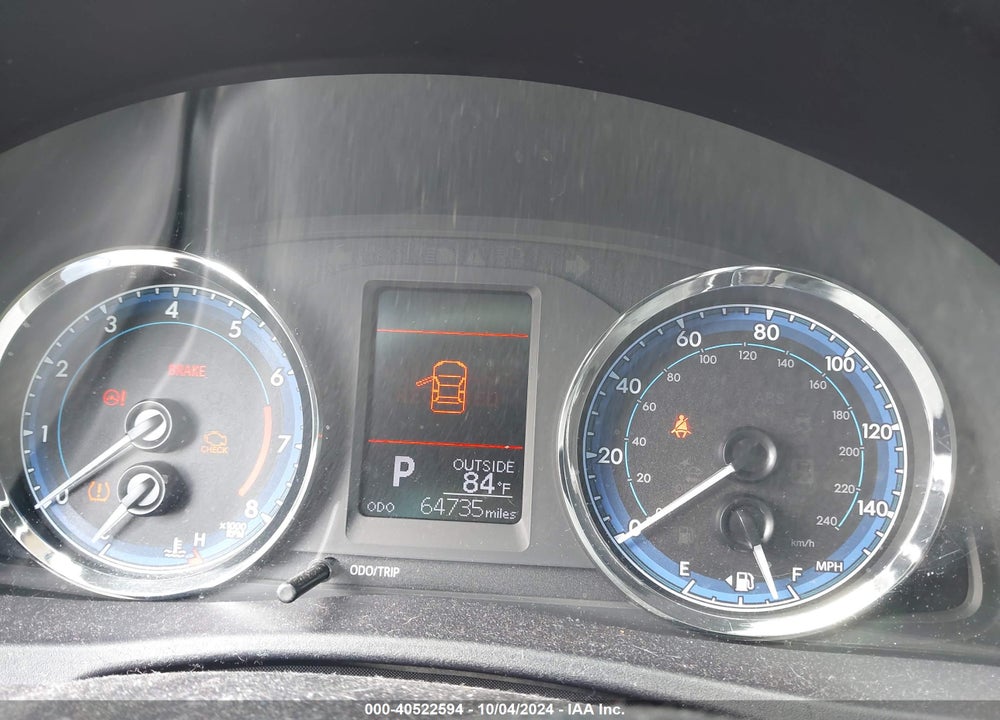 2019 TOYOTA COROLLA LE VIN: 2T1BURHE5KC202827