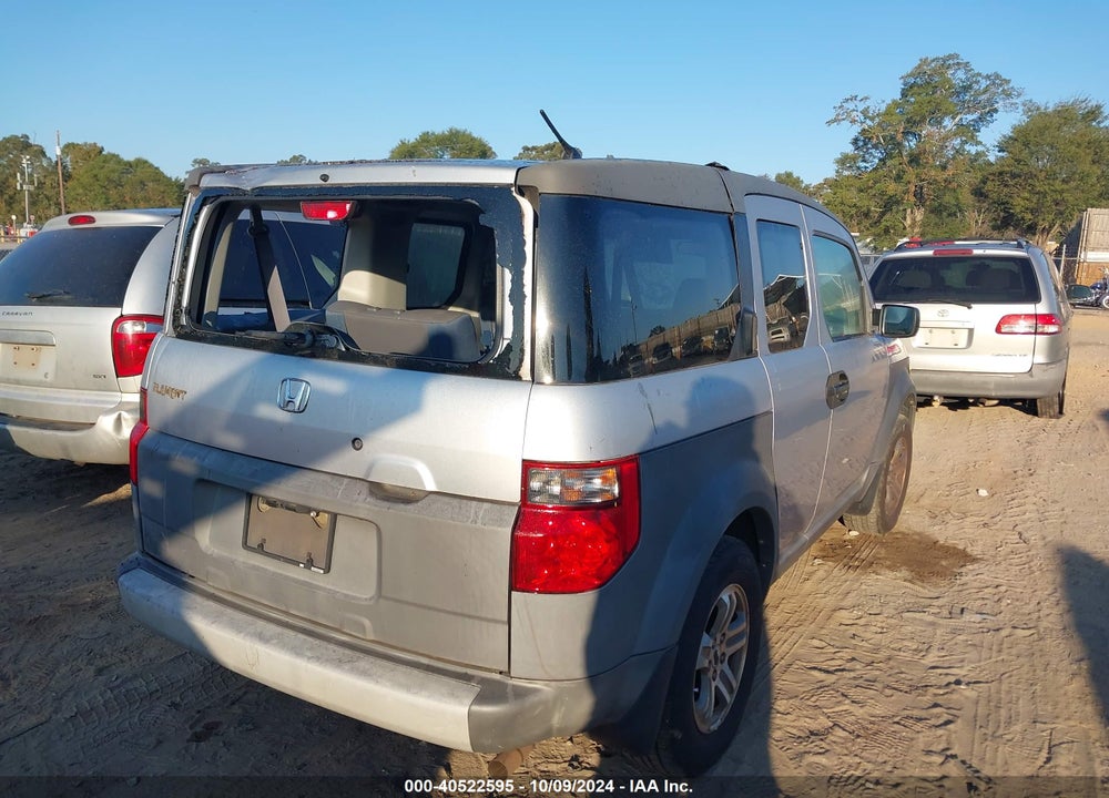 2003 HONDA ELEMENT EX VIN: 5J6YH18593L009844