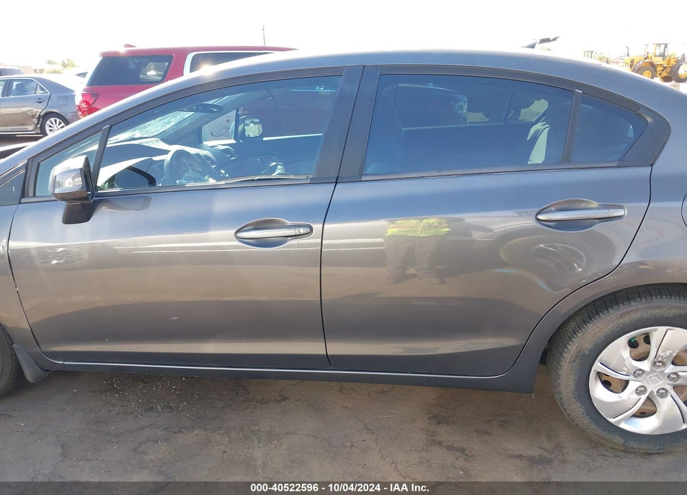 2013 HONDA CIVIC LX VIN: 2HGFB2F59DH546026