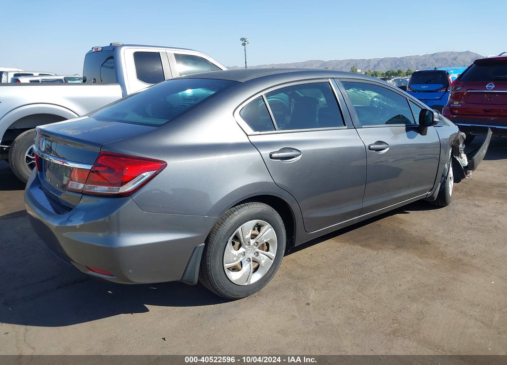 2013 HONDA CIVIC LX VIN: 2HGFB2F59DH546026