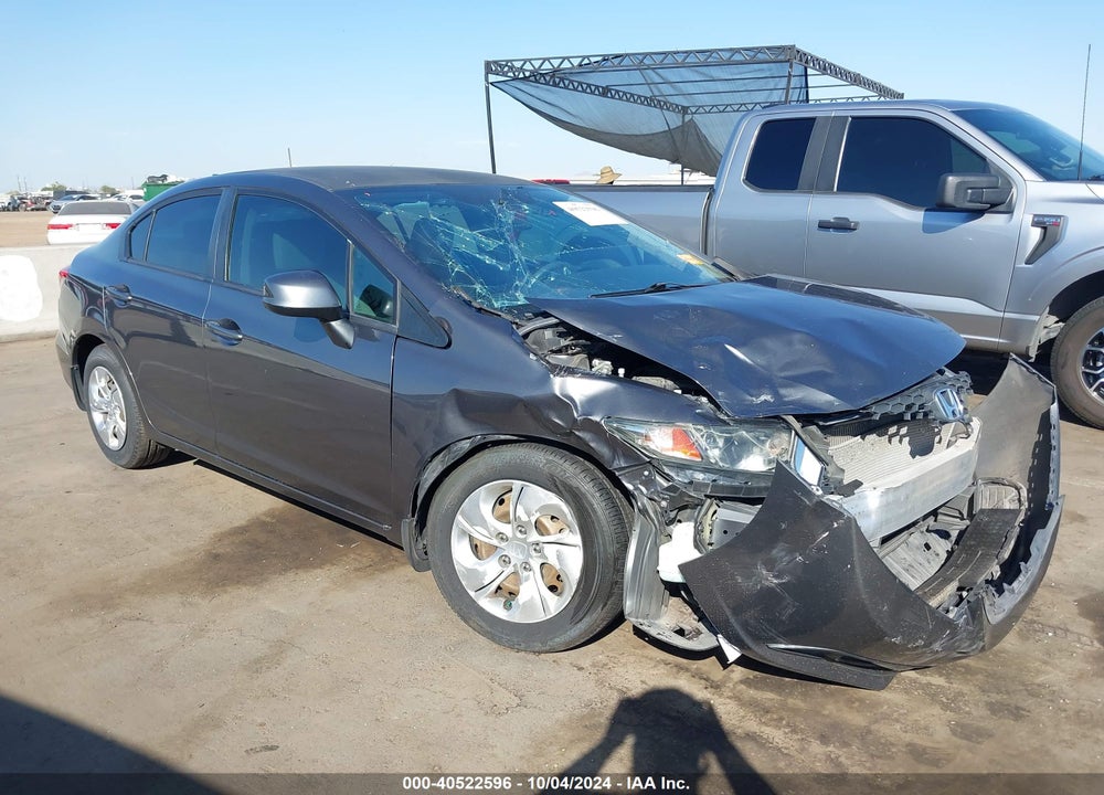 2013 HONDA CIVIC LX VIN: 2HGFB2F59DH546026