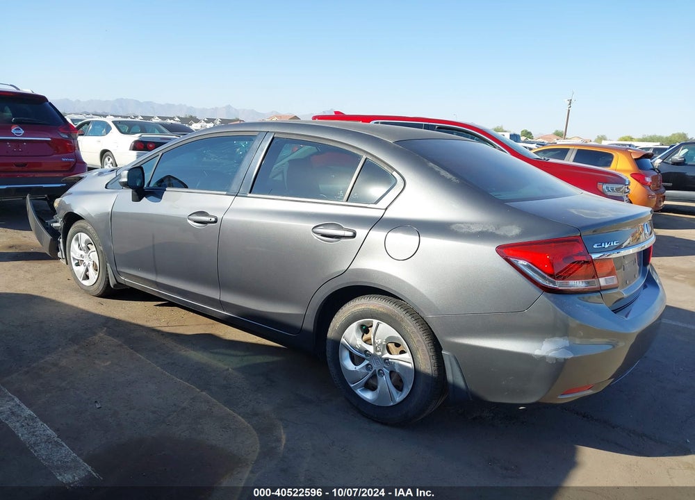 2013 HONDA CIVIC LX VIN: 2HGFB2F59DH546026
