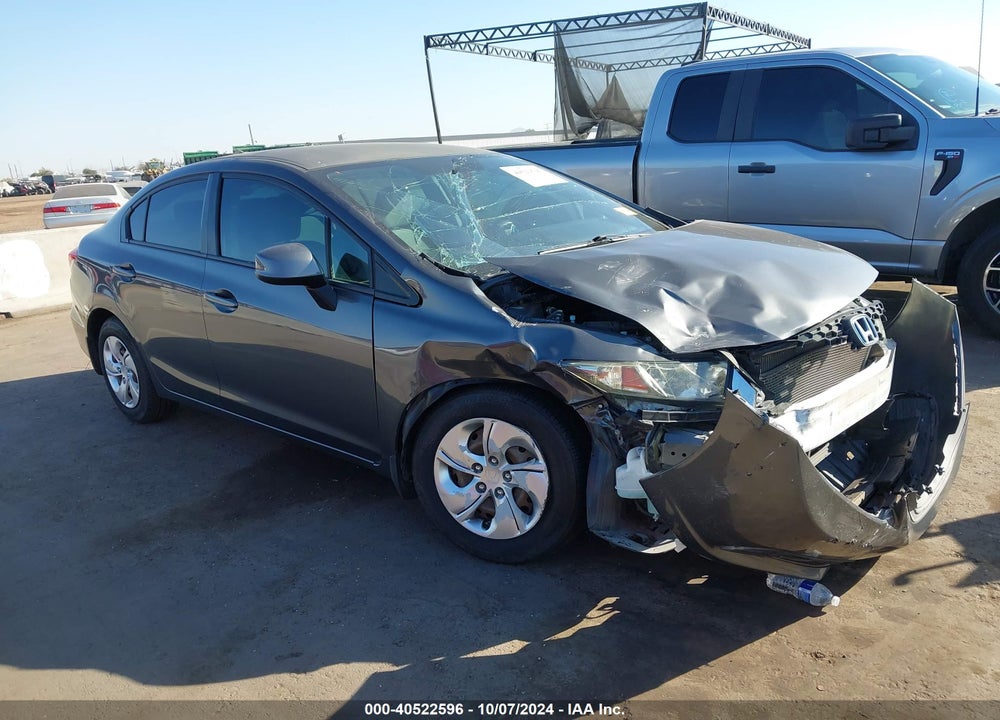2013 HONDA CIVIC LX VIN: 2HGFB2F59DH546026