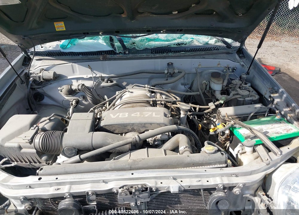2001 TOYOTA TUNDRA LTD V8 VIN: 5TBRT38181S156419