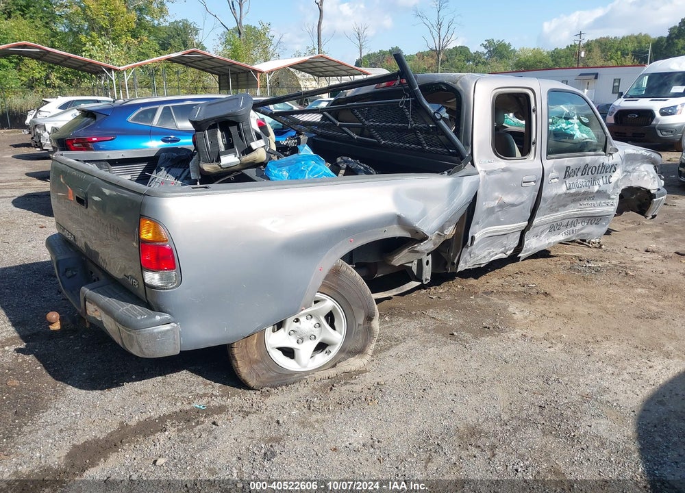 2001 TOYOTA TUNDRA LTD V8 VIN: 5TBRT38181S156419