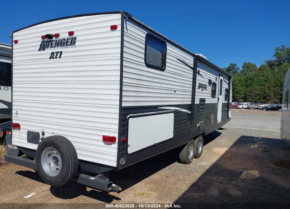 2020 AVENGER TRAVEL TRAILER VIN: 5ZT2AVSB8LB925165